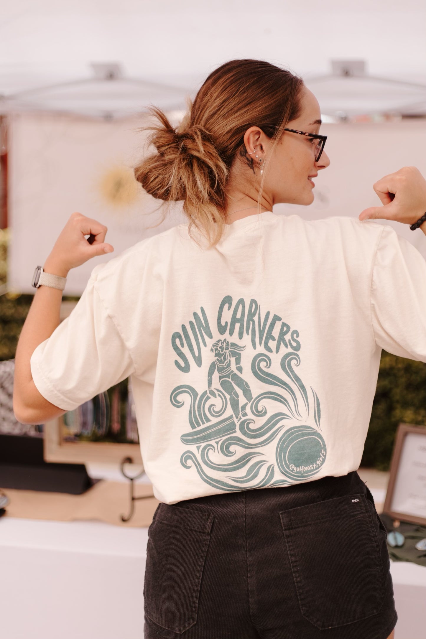 Sun Carvers x Gulf Coast Girls Tee-shirt