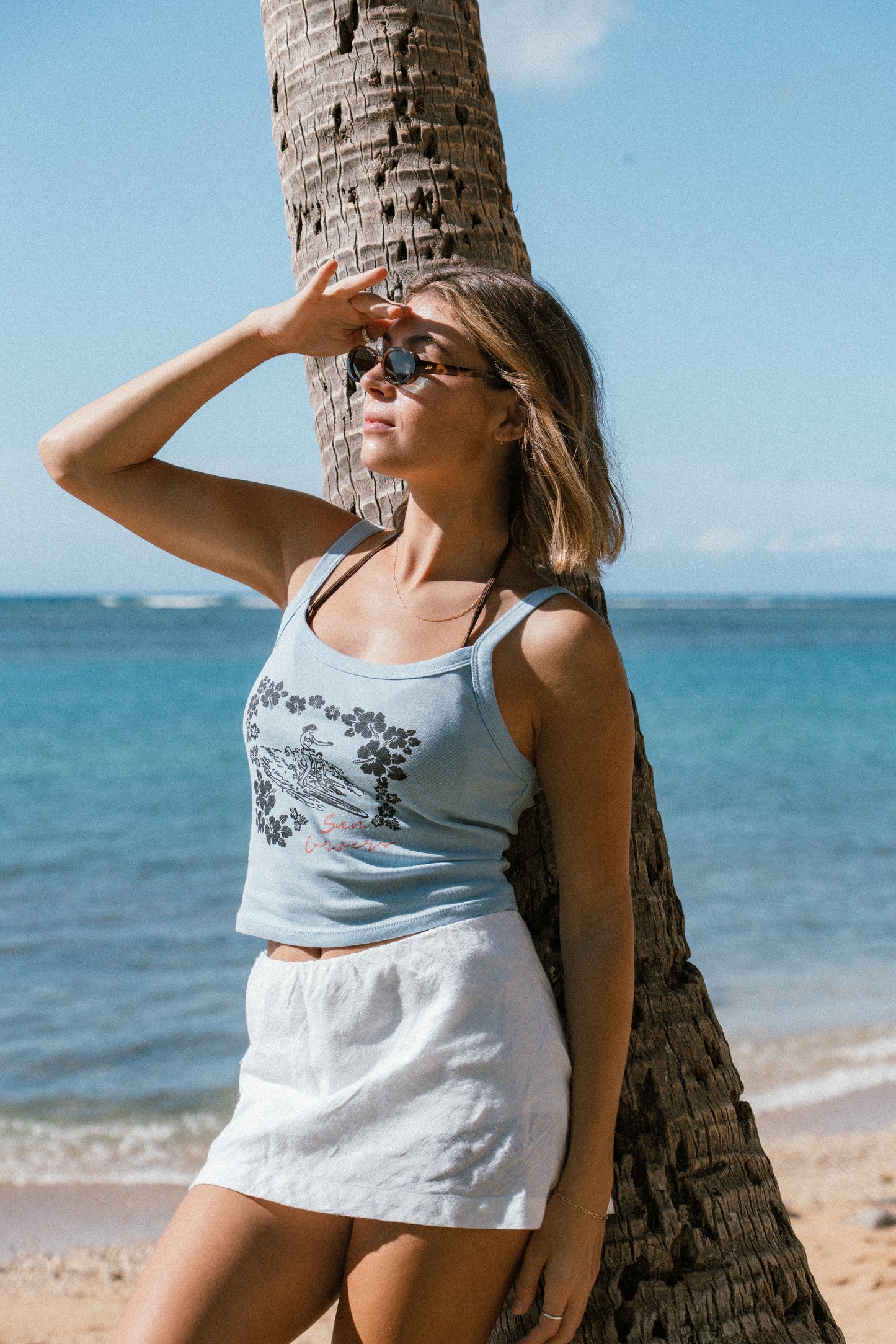 Surf Poster Baby Tank