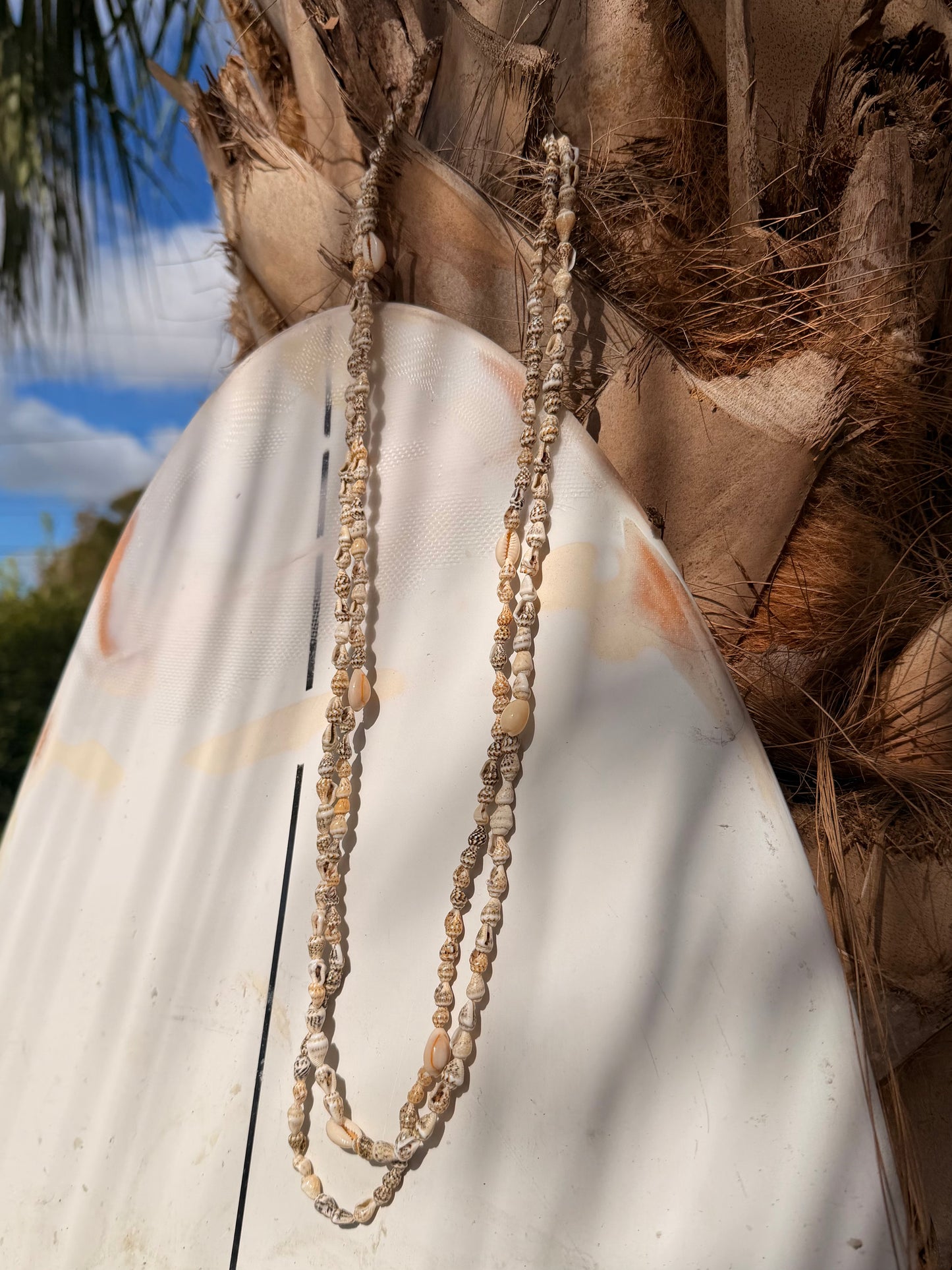 Conch Shell Rearview Necklace