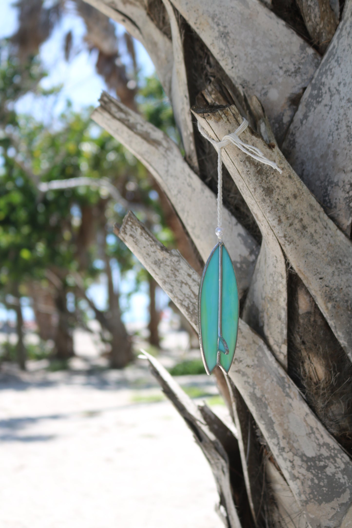 Key West Stained Glass Surfboard