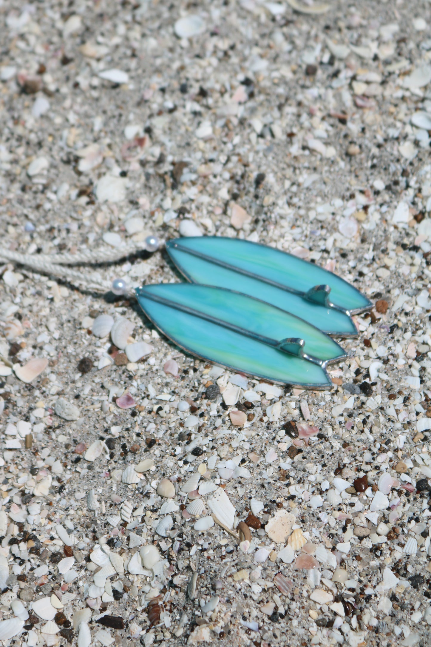 Key West Stained Glass Surfboard