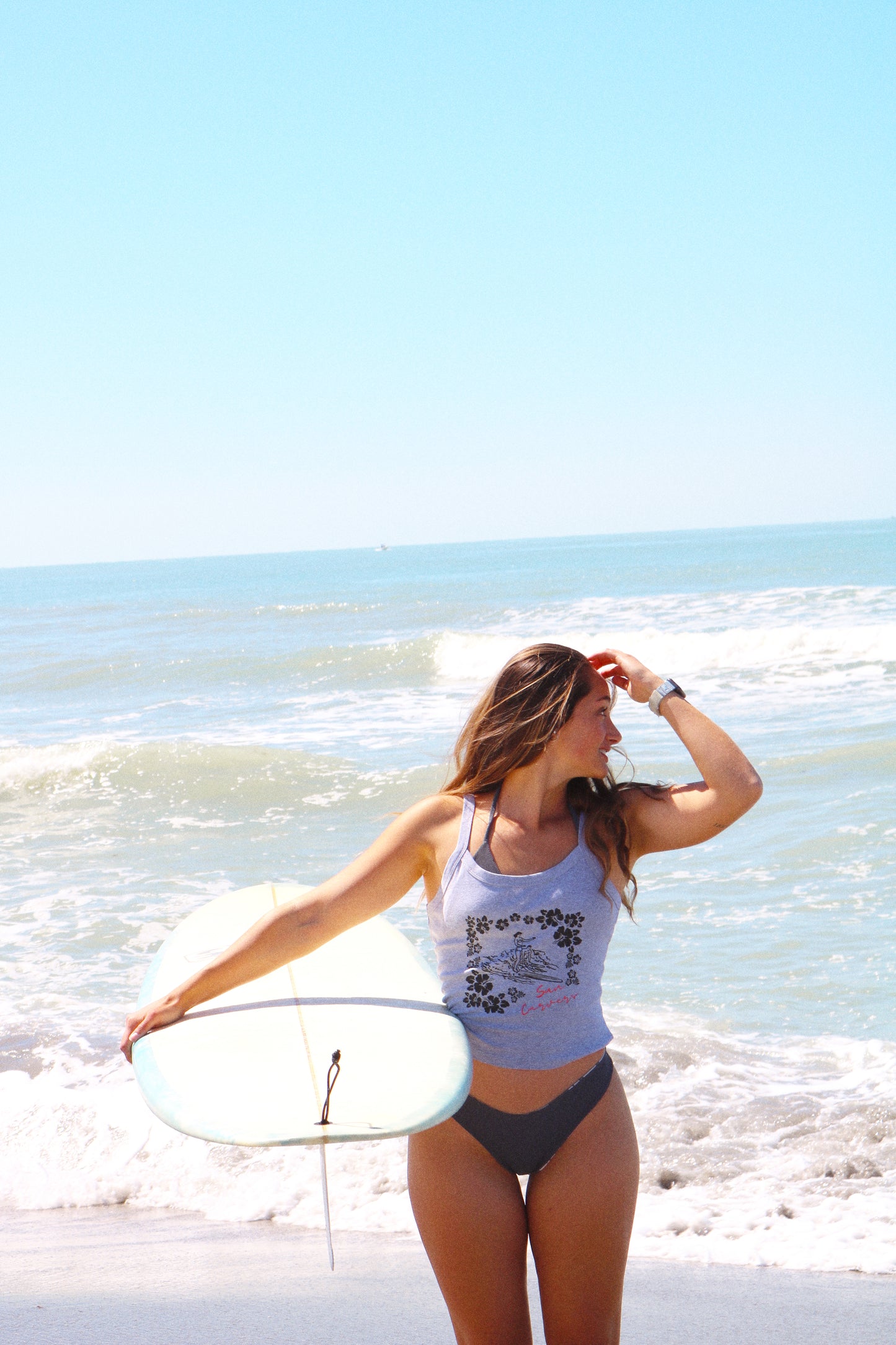 Surf Poster Baby Tank