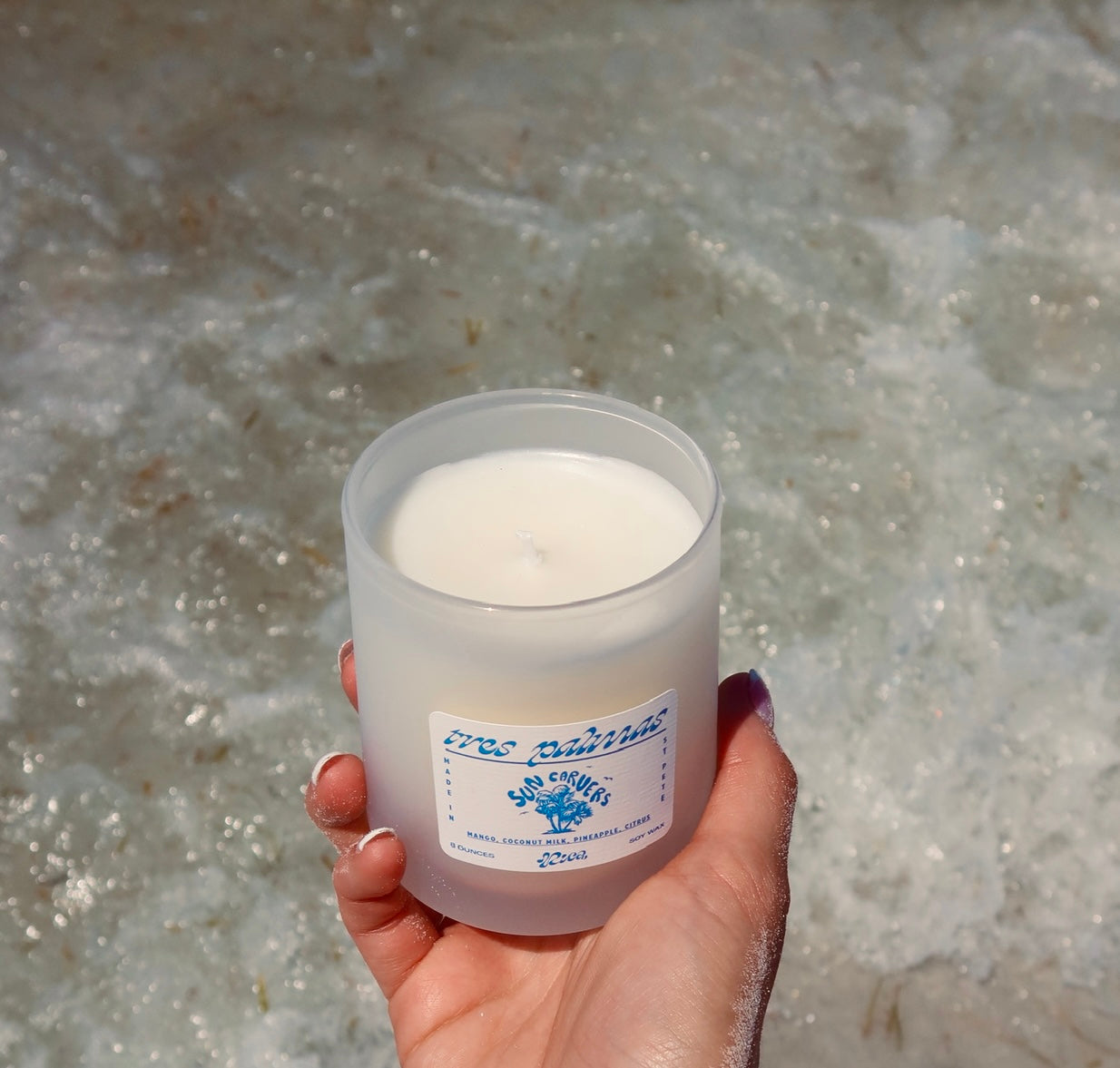 Tres Palmas Candle