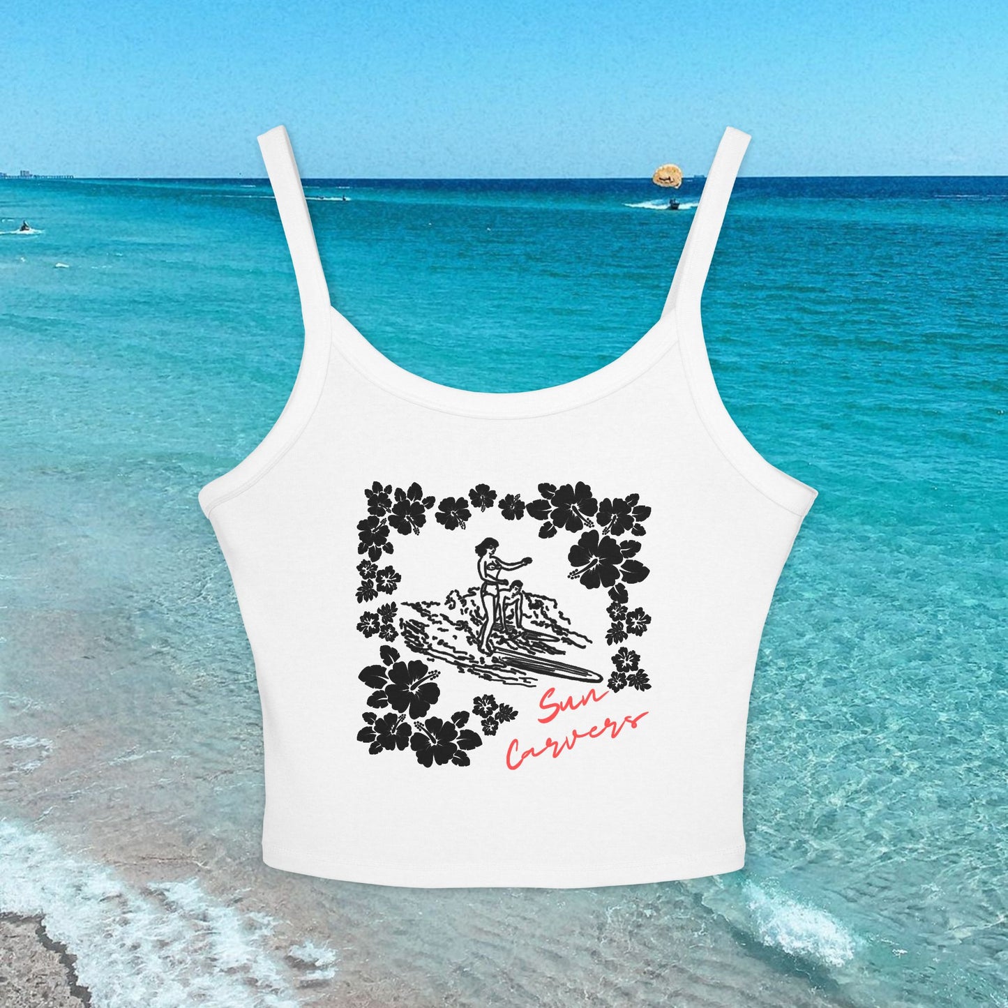 Surf Poster Baby Tank