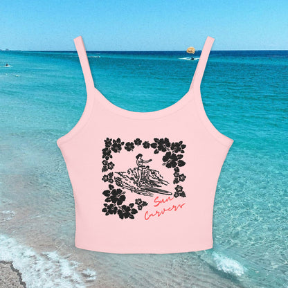 Surf Poster Baby Tank