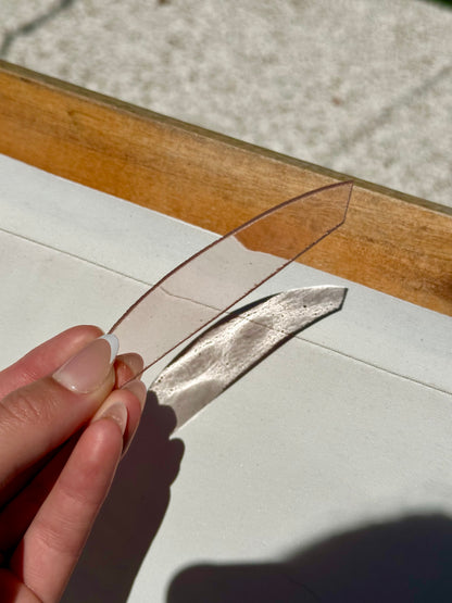 October Pink Stained Glass Surfboard