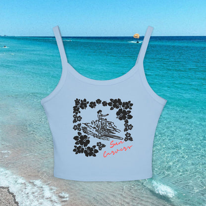 Surf Poster Baby Tank