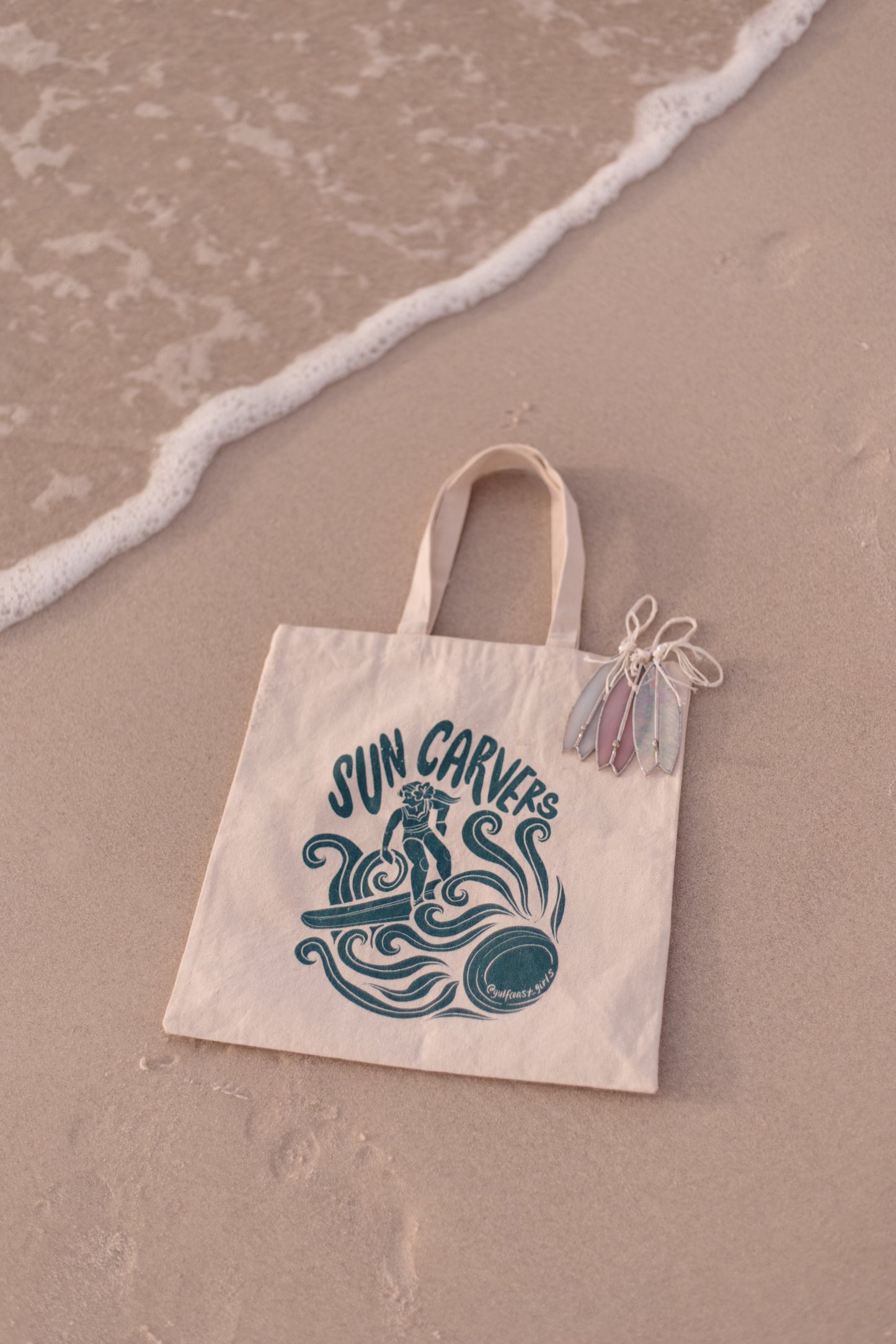 Sun Carvers x Gulf Coast Girls Canvas Tote Bag