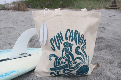 Sun Carvers x Gulf Coast Girls Canvas Tote Bag