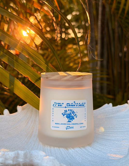 Tres Palmas Candle