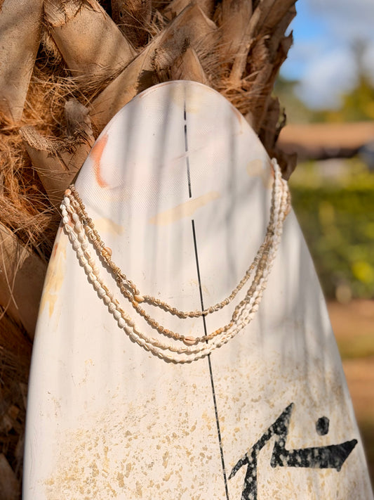 Conch Shell Rearview Necklace