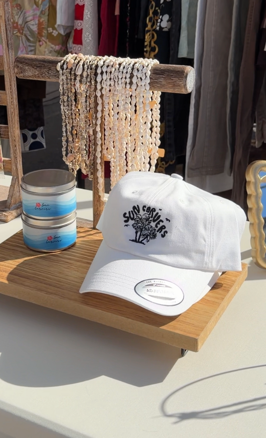 Under the Palms Dad Cap