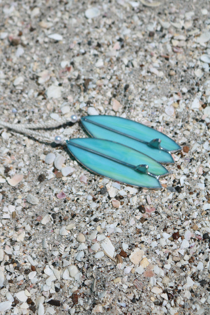 Key West Stained Glass Surfboard